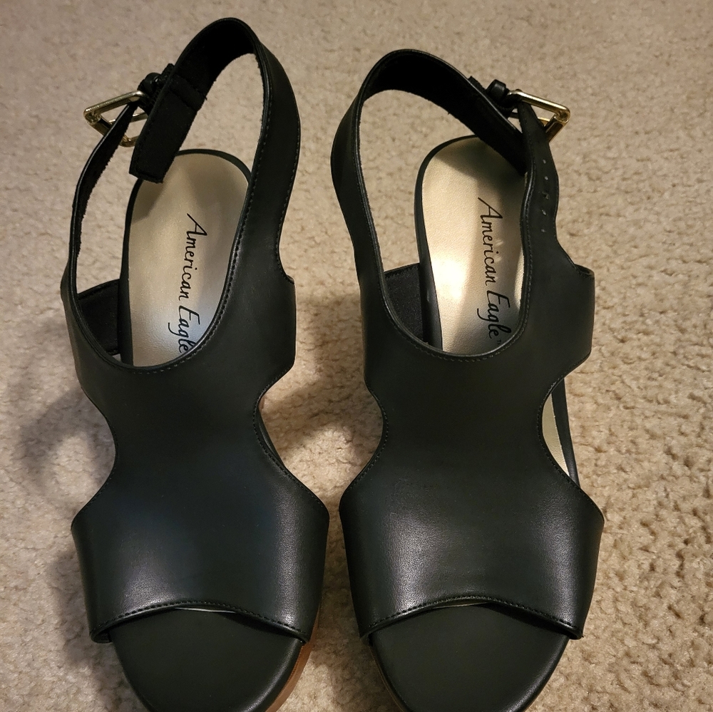 American Eagle Wedge Sandals
